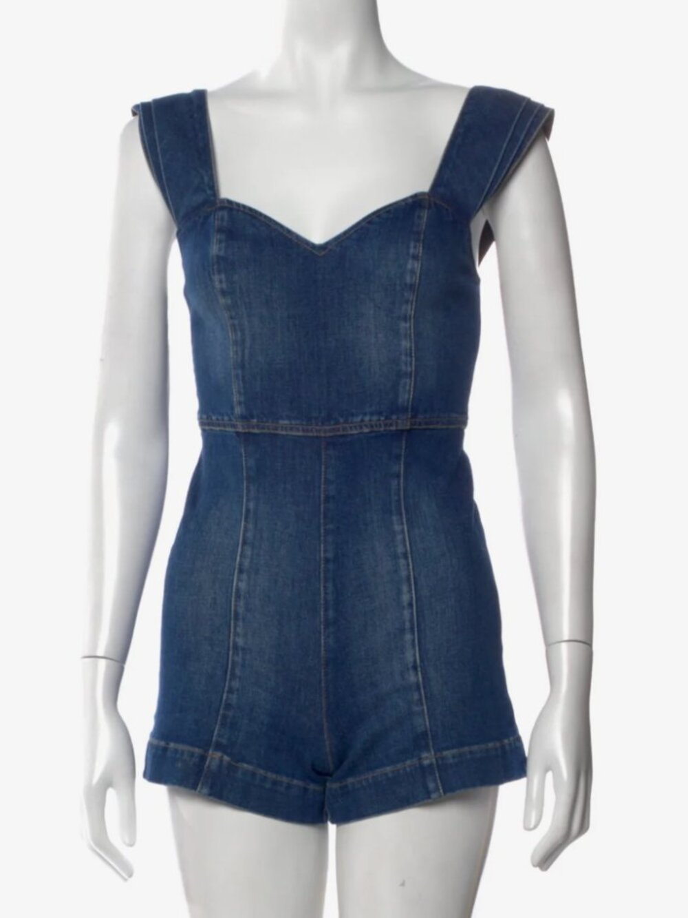 Alice + Olivia V-Neck Romper
